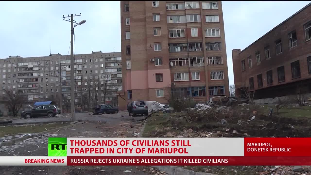 Russian Troops Storm Mariupol Steel Plant Used As Base By Ukrainian Battalions