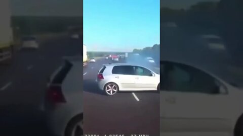 Highway close call #shorts #trending