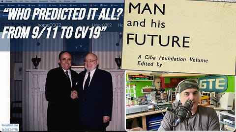 Who predicted it all? 9/11 to CV19, Joshua Lederberg "Man and his Future" 1962 (Ep 265.2 v2)