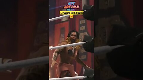 OMG 🤯 Gunna vs Lil Durk Top Rope Dive 🎧🎤🎮 Battle Rap Wwe2k23 Best Rap Fight?