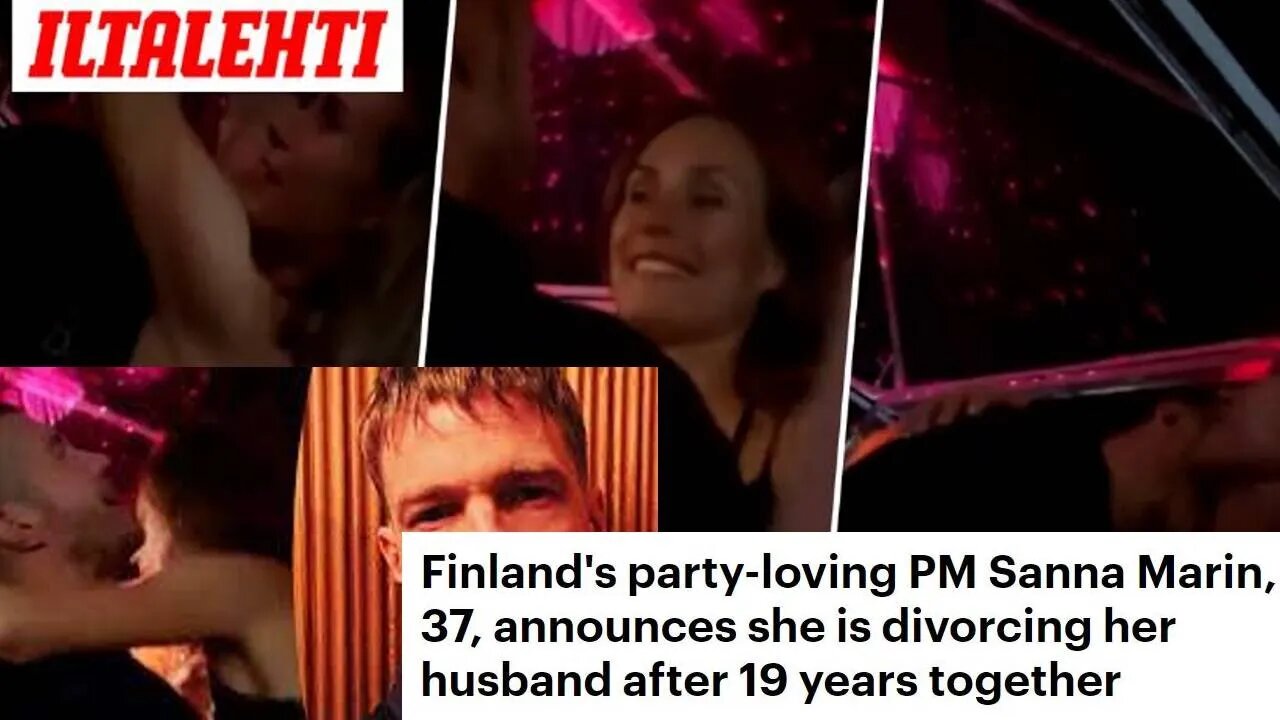 Sanna Marin's Divorce, Finland's Shame and the Collapse of Left Wing IQ