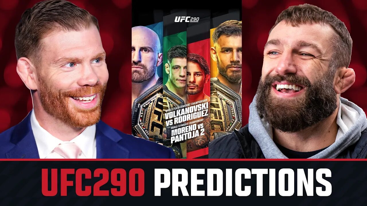 UFC 290 PREDICTIONS!!! | Round-Up w/ Paul Felder & Michael Chiesa 👊