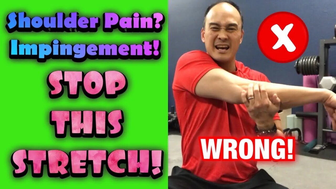 Shoulder Pain! Impingement! *STOP This Stretch* Do This Instead! | Dr Wil & Dr K