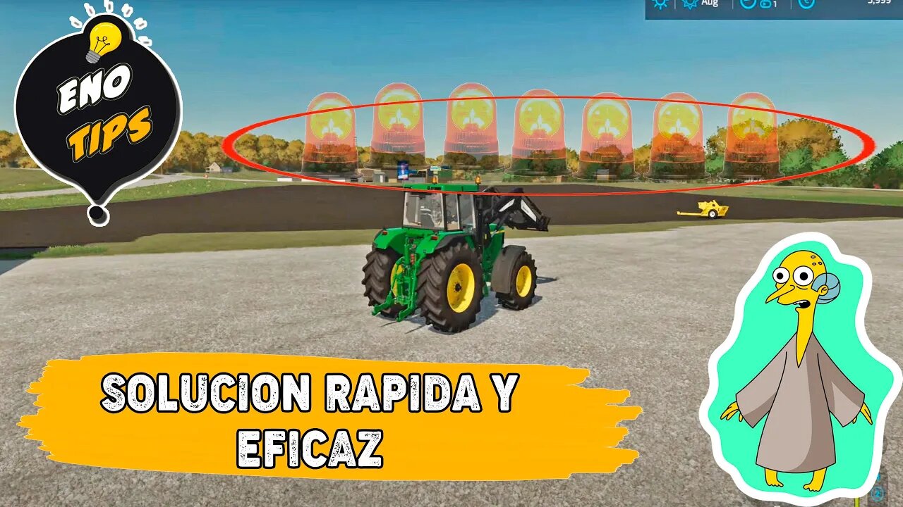 FS22 | ARREGLAR PARPADEO de ARBOLES o NIEVE en FS22 | ENOTIPS #6 | XBOX PS5 PS4 PC