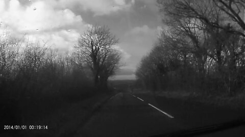 Driving along the A65 in Yorkshire