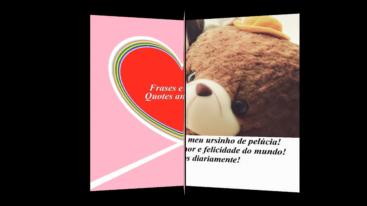 Você quer o meu amor? Seja meu ursinho de pelúcia! [Frases e Poemas]