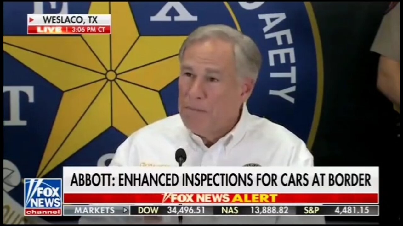 Gov Greg Abbott: We’re Sending Buses Of Illegals To Washington D.C