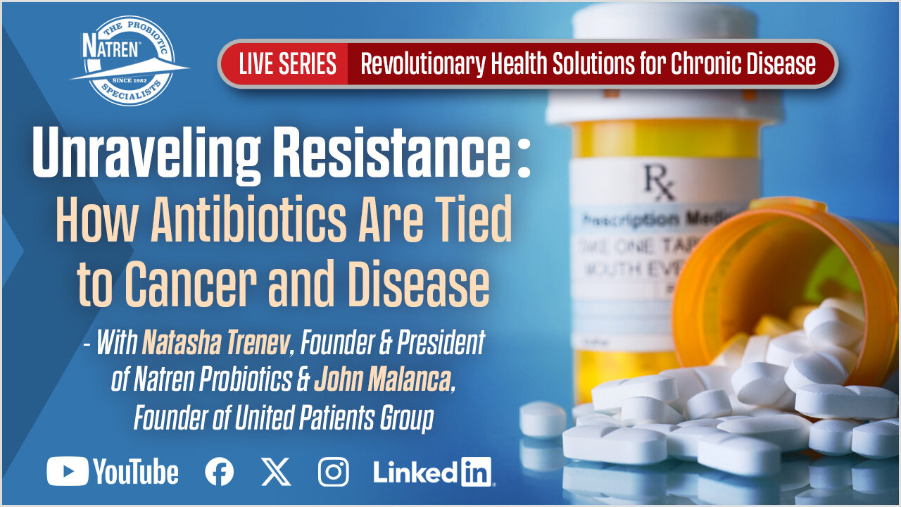 Unraveling Resistance: How Antibiotics Are Tied to Cancer and Disease #antibioticresistance