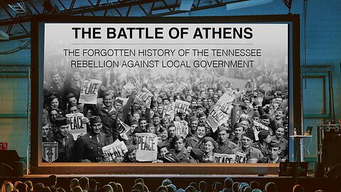 THE BATTLE OF ATHENS !