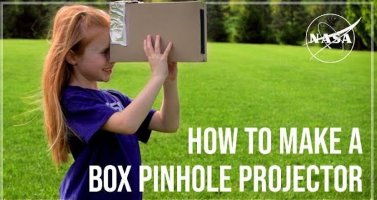 How to Make a Box Pinhole Projector