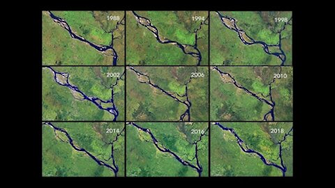 Padma River: The Shape of Erosion