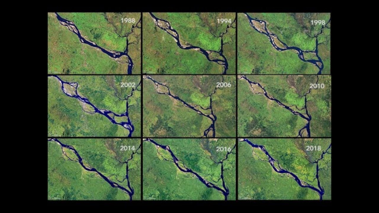 Padma River: The Shape of Erosion