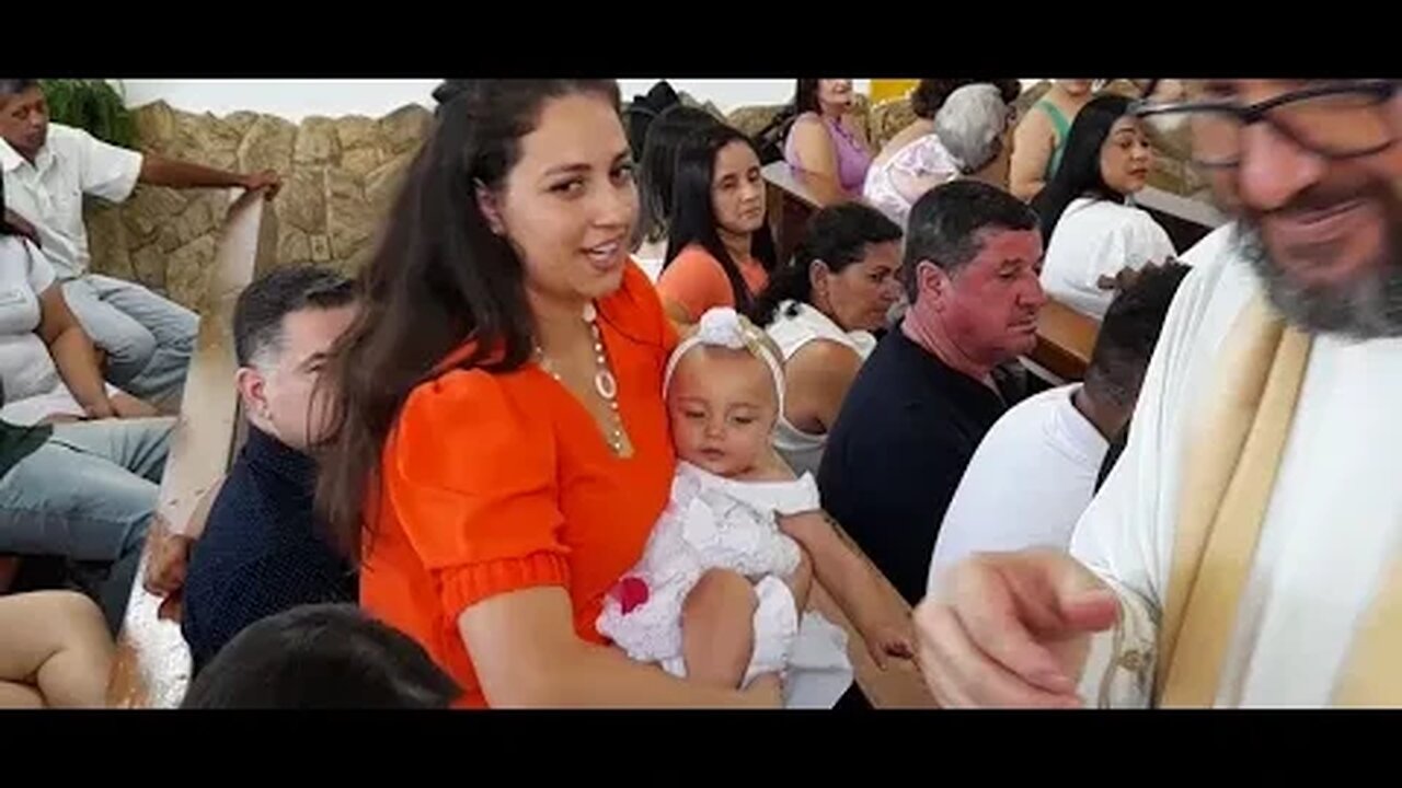 BATIZADO - (25/03/23) PARÓQUIA DIVINO ESPÍRITO SANTO - HOLAMBRA - PADRE CHARLES FRANCO PERON