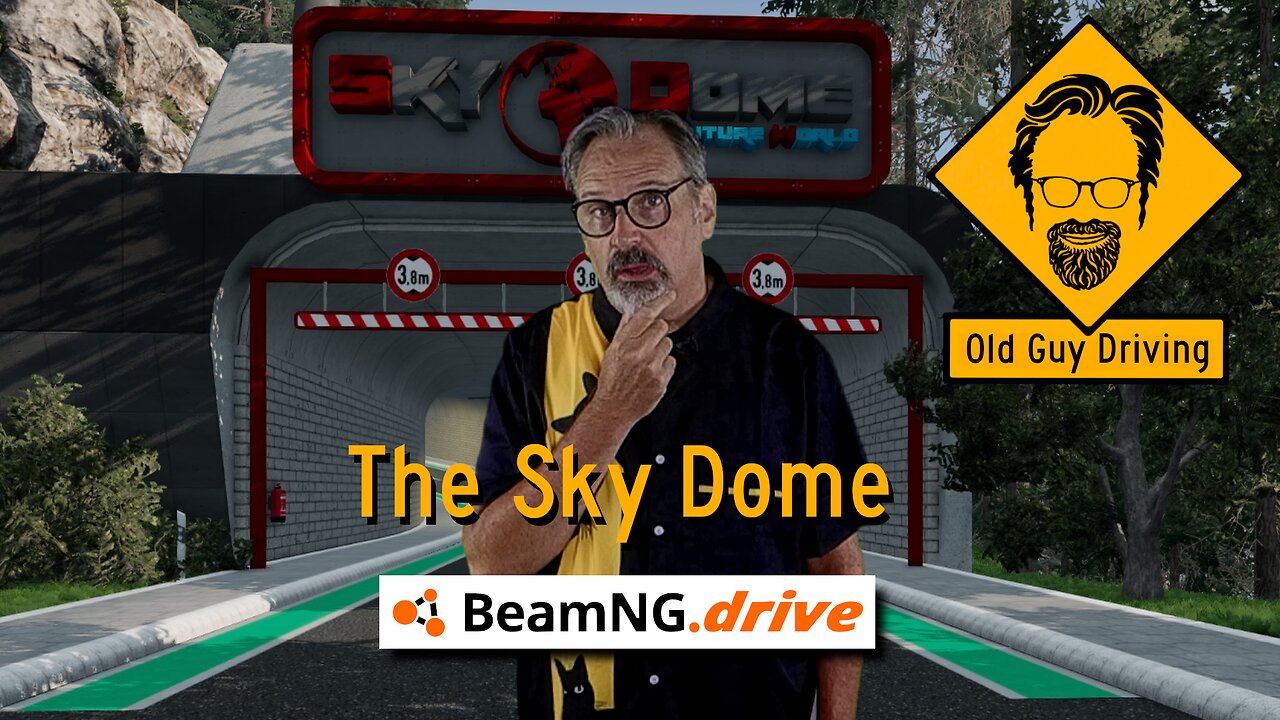 Beamng: New Car Jump Arena, The Sky Dome