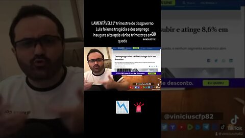 Primeiro trimestre de desgoverno Lula foi uma tragédia P1