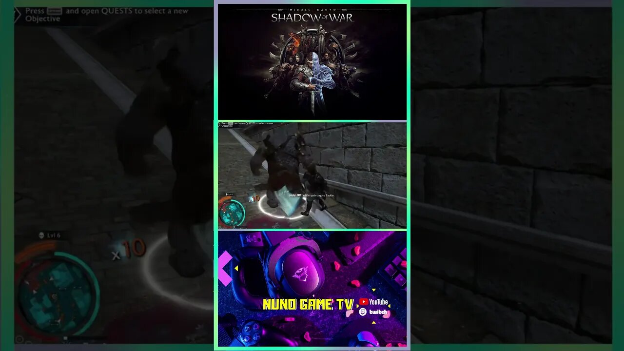 Az-Grels the Glutton | Shadow of War #Shorts #ShadowOfWar #LordOfTheRings #NunoGameTV