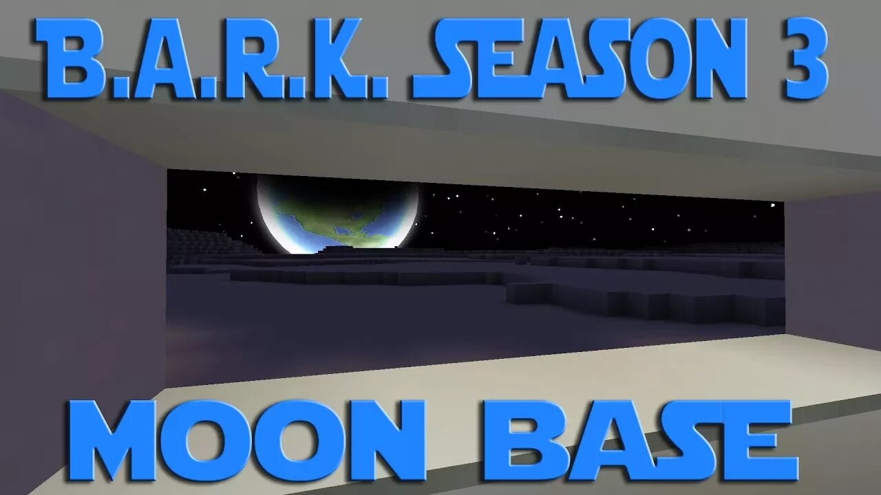 Modded Minecraft BARK S3 ep 24 - Working On The Moon Base