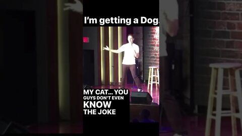 Dog and cat 90’s stand up comedy TLC Salt n Peppa joke Theo Schulz dillon Santino comedian bit