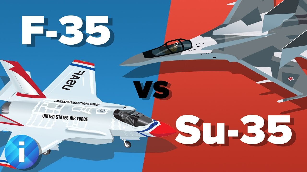 US F-35 vs Russian Su-35 Fighter Jet - Which Would Win - Military Comparison