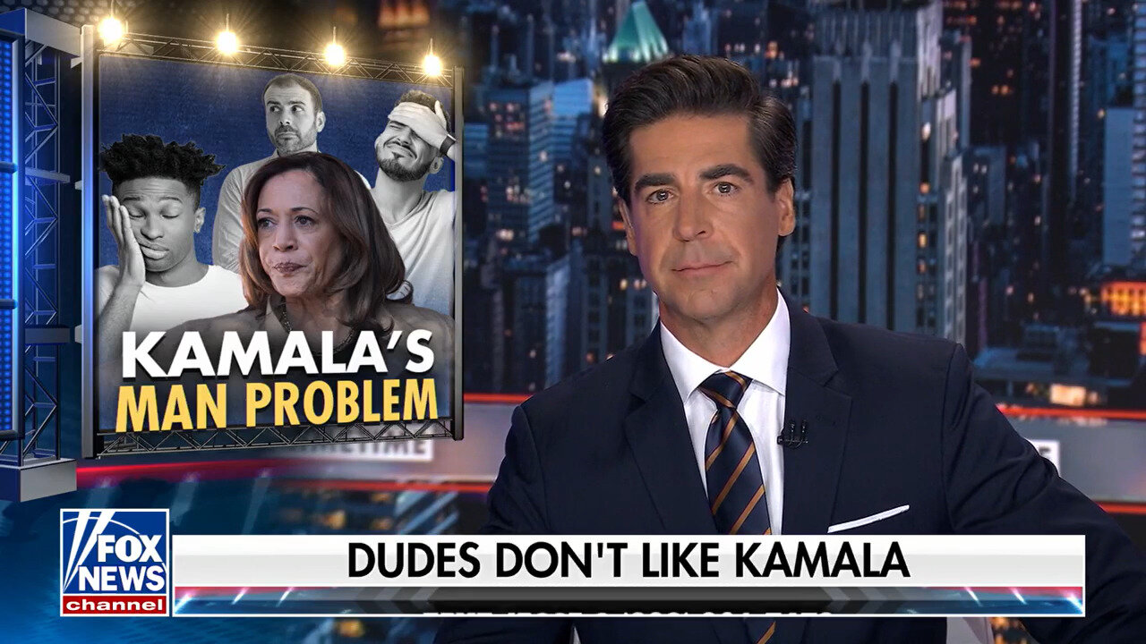 Jesse Watters: Do We Really Think Kamala Harris Is Losing Because Men Are In 'Crisis'?