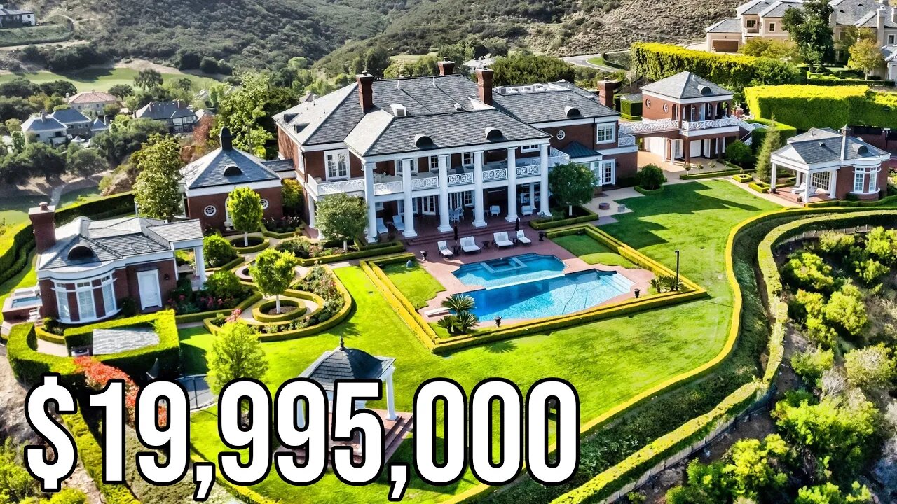 $19,995,000 Legendary and Iconic Lake Sherwood Estate | Mansion Tour