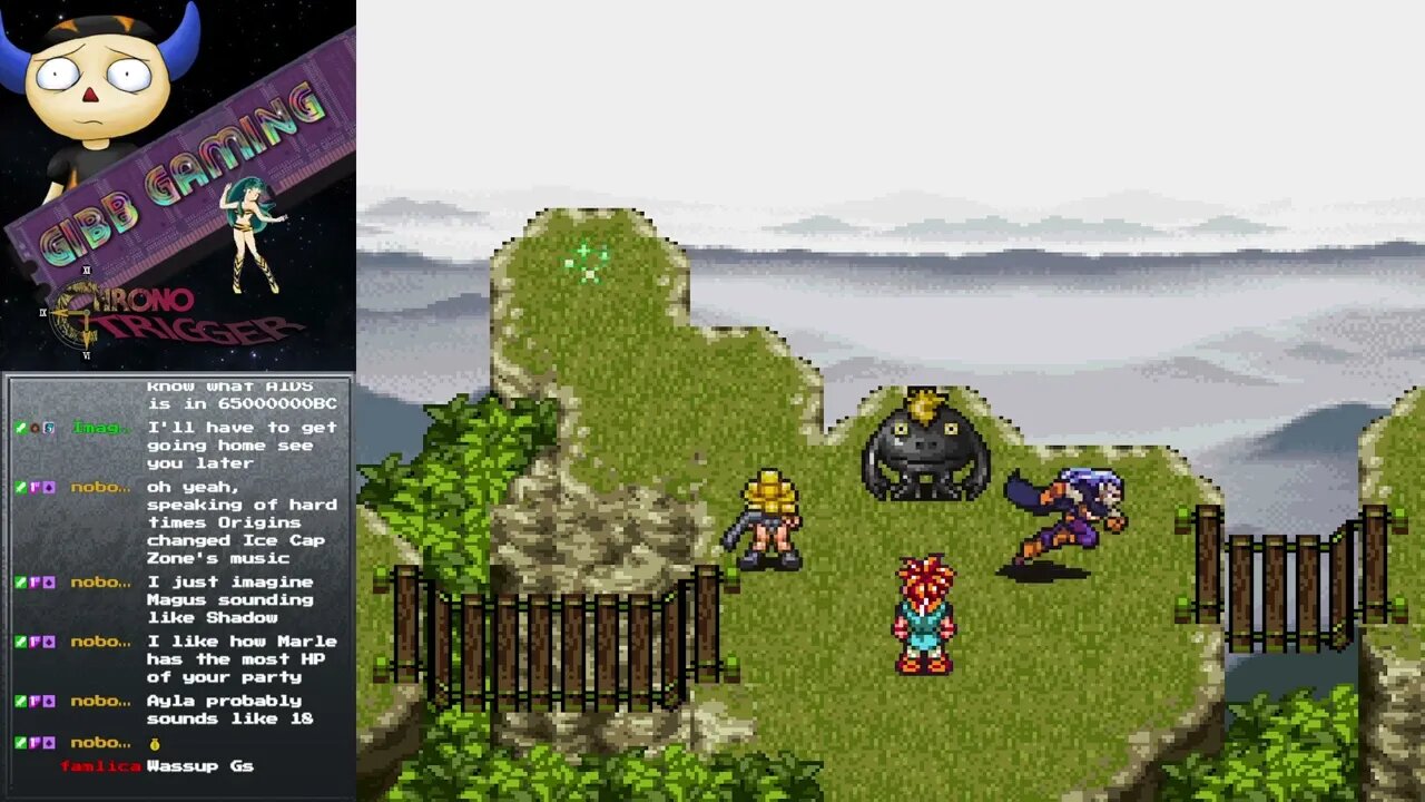 Chrono Trigger - Making friends with black Nu