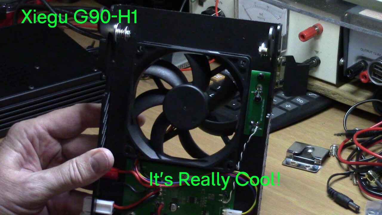 AirWaves Episode 25: Xiegu, G90-H1 Holder/Cooling Fan Review