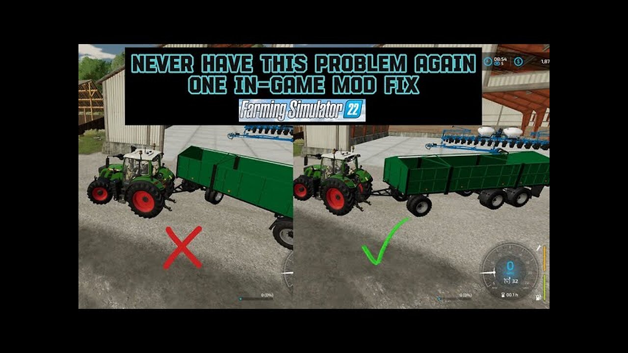 YOU NEED THIS MOD FARMING SIMULATOR 22