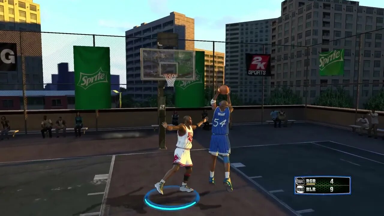 One on One: #45 Michael Jordan vs Horace Grant