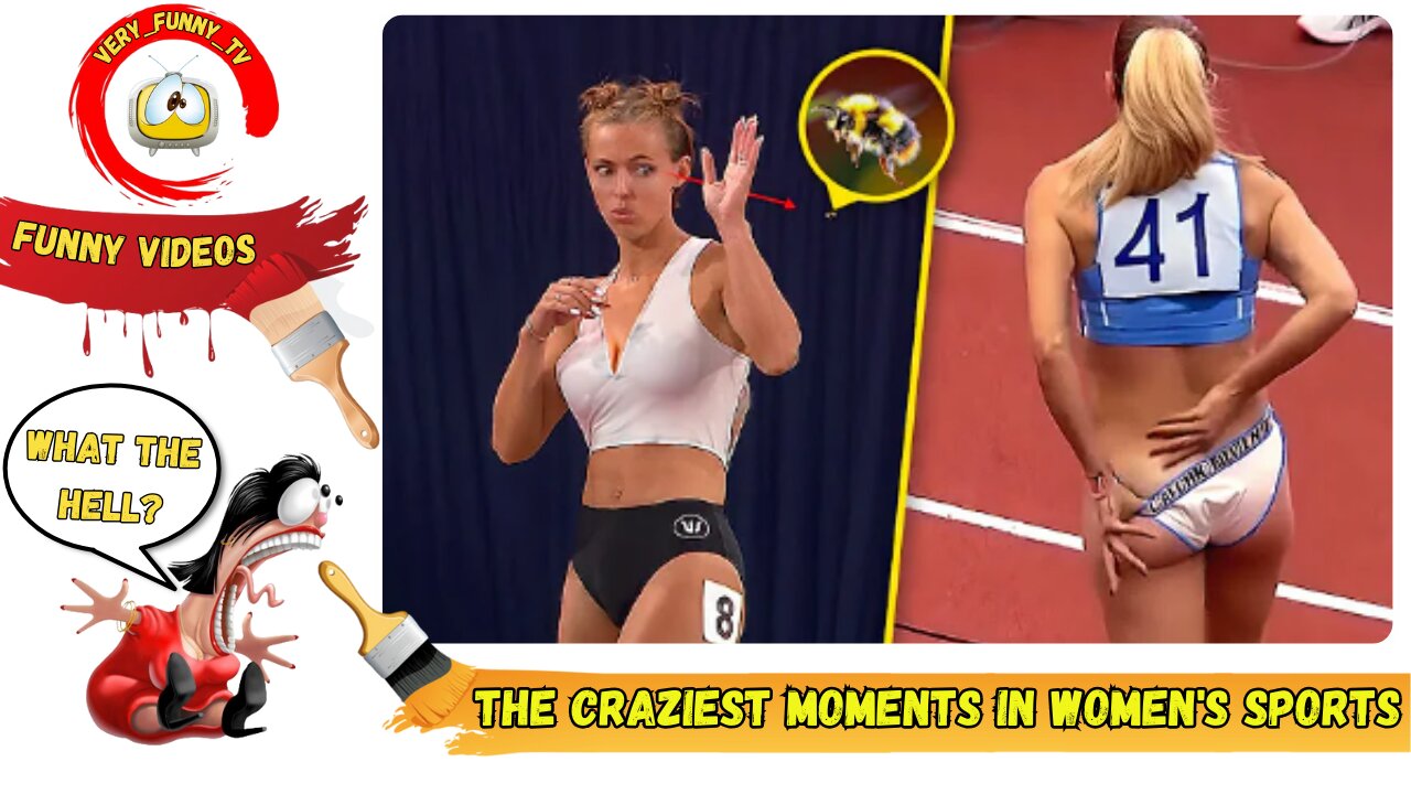 The craziest moments in women's SPORTS / Funny Videos