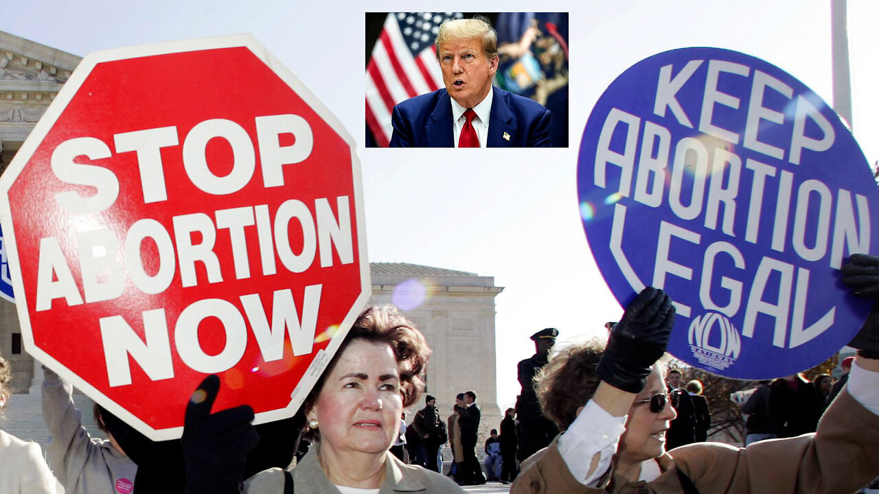 TRUMP STRIKES EXACTLY THE RIGHT NOTE ON ABORTION, (but misses a larger point and an opportunity