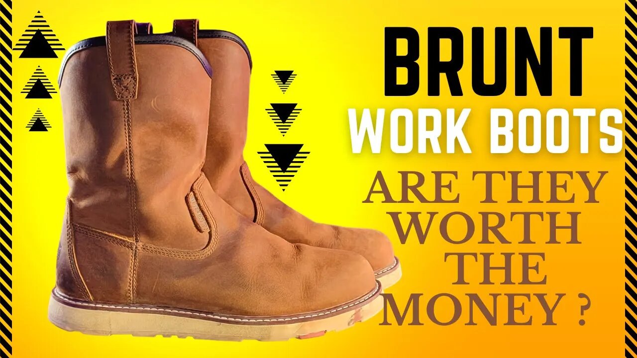 Brunt Work Boot Review By A Working Man!! Watch Before You Buy