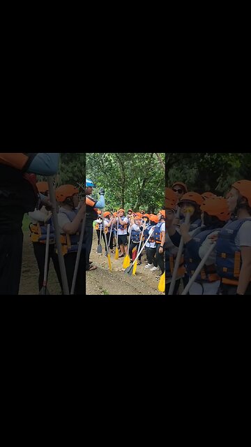 Gini Emak-emak Kalau Rafting