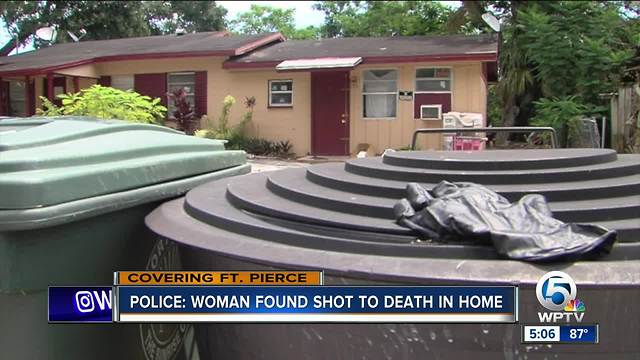 Woman shot to death in Fort Pierce home on Sunday