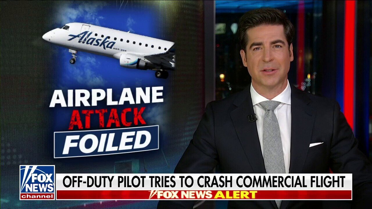 Jesse Watters: A Plane Crew Thwarted A Kamikaze-Style Crash