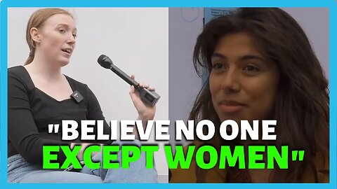 Delusional Feminist Contradicts Herself