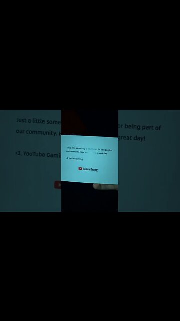 A Gift from YouTube Gaming! #shorts