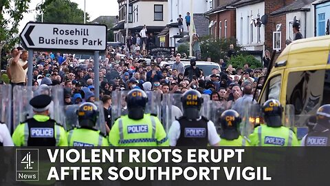 Police injured in Southport riots after stabbing of children | NE ✅