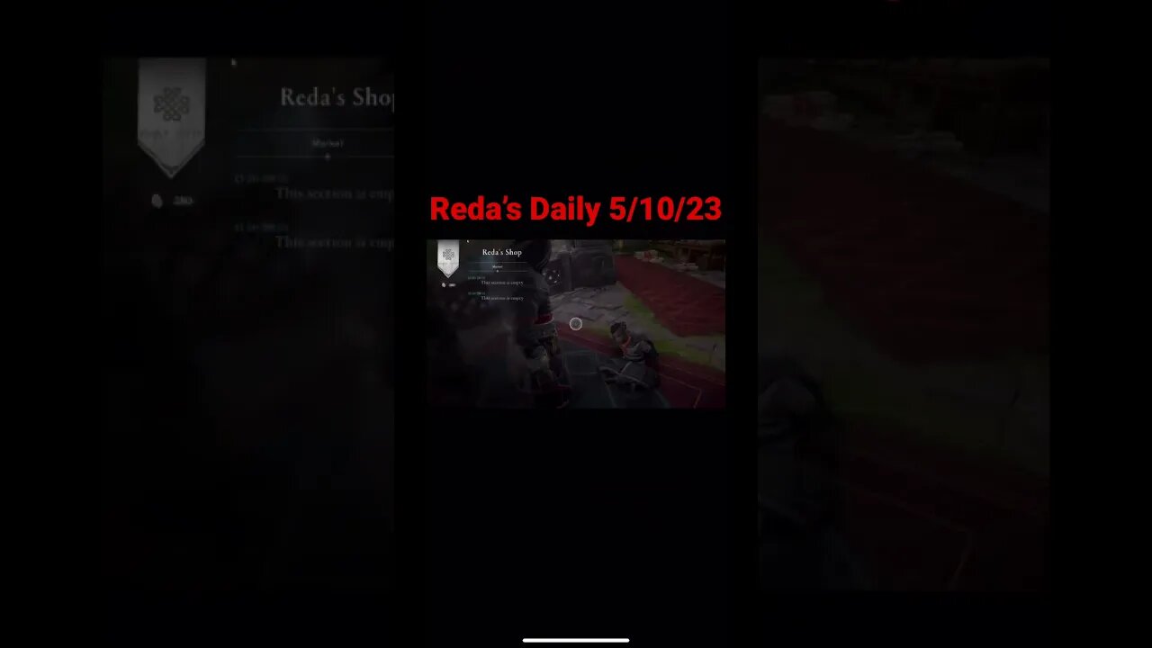 Reda’s Daily 5/10/23