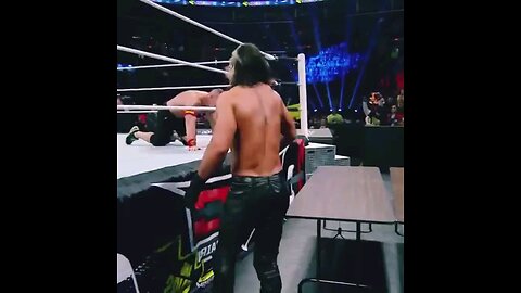 John Cena and Seth rollins tlc fight