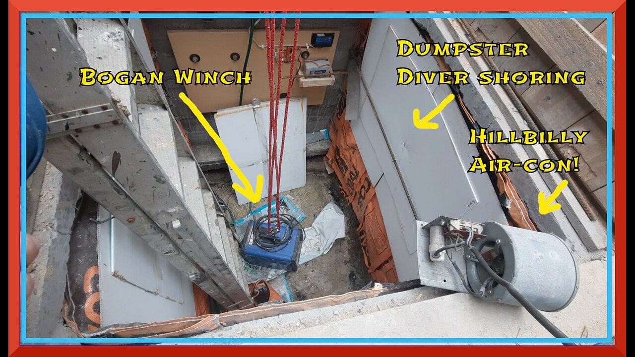 Episode 13 - A mixed bag of odd jobs on the bunker build