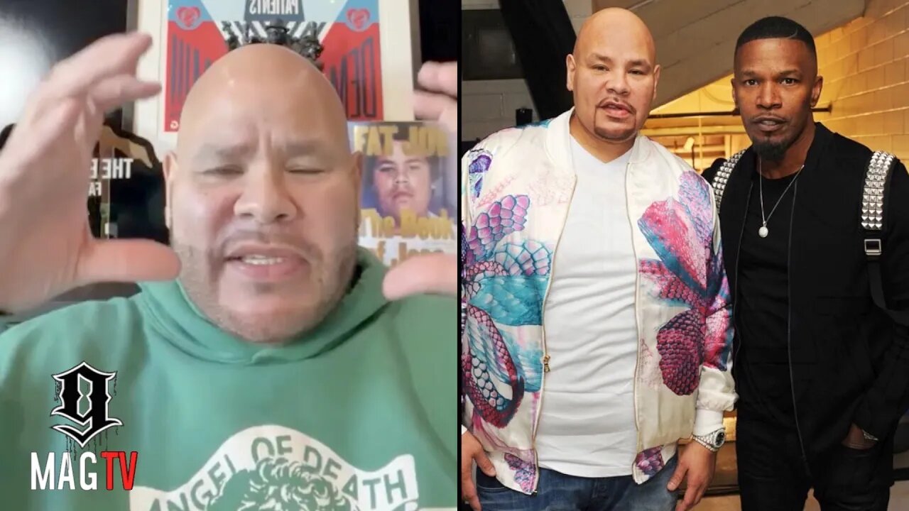 "We Gotta Pray For Him" Fat Joe Speaks On The Health Condition Of Jamie Foxx! 🙏🏾