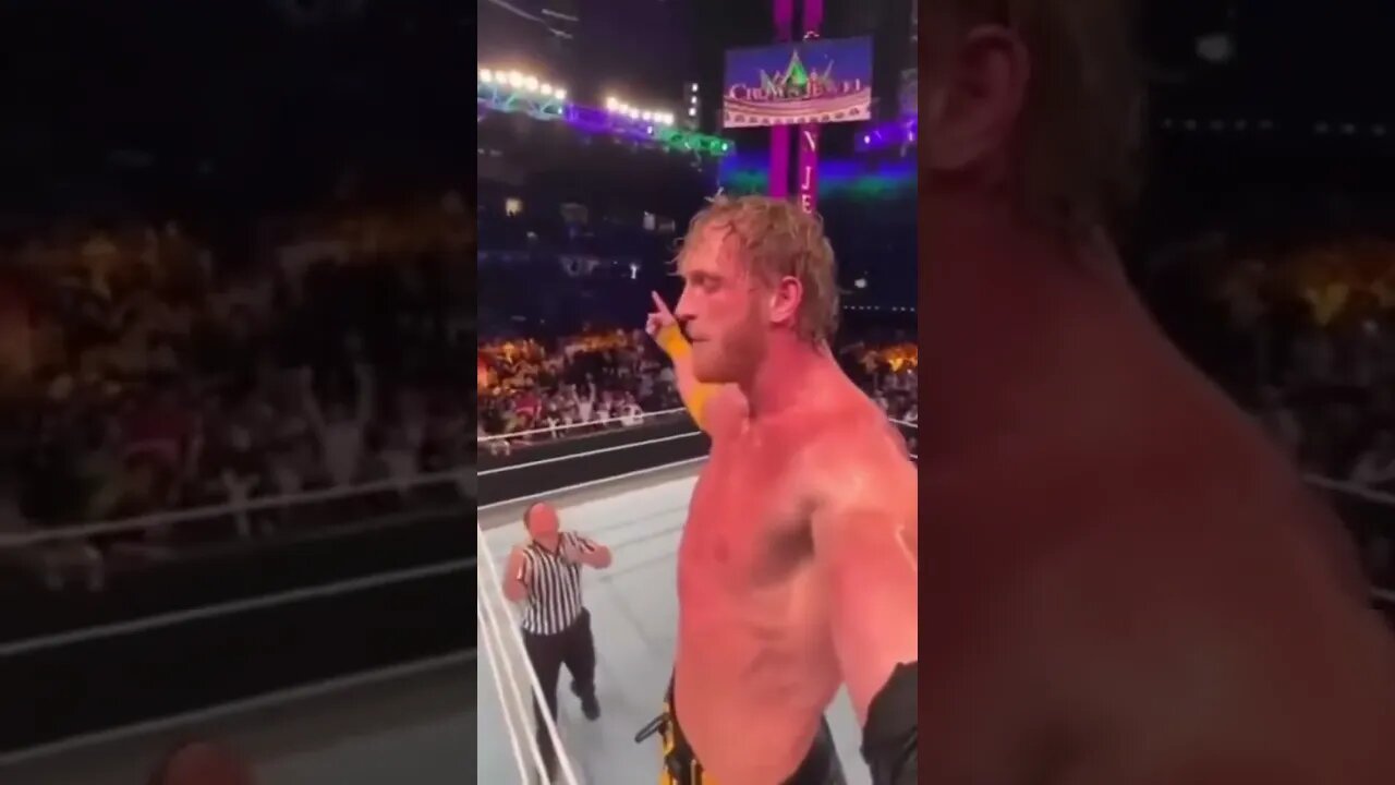 Logan Paul records himself going through WWE table! 🤯🤯 #reels #subscribe #shorts #foryou #fyp #CKI
