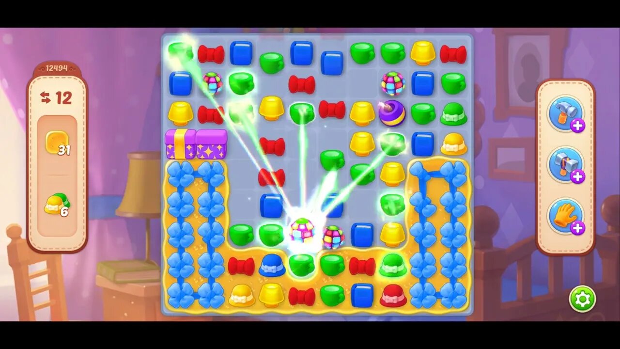 Playrix Homescapes Gameplay Walkthrough Level 12494