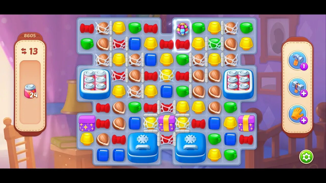 Playrix Homescapes Gameplay Walkthrough Level 8605