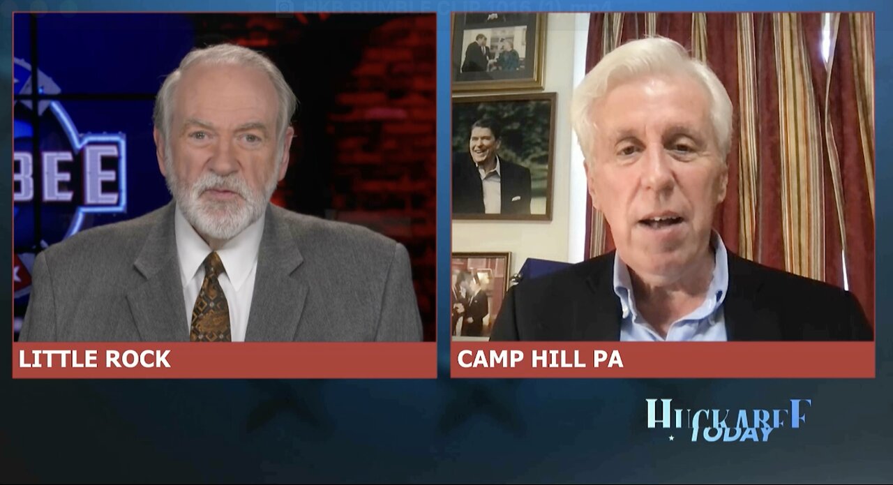 Huckabee with Jeffrey Lord