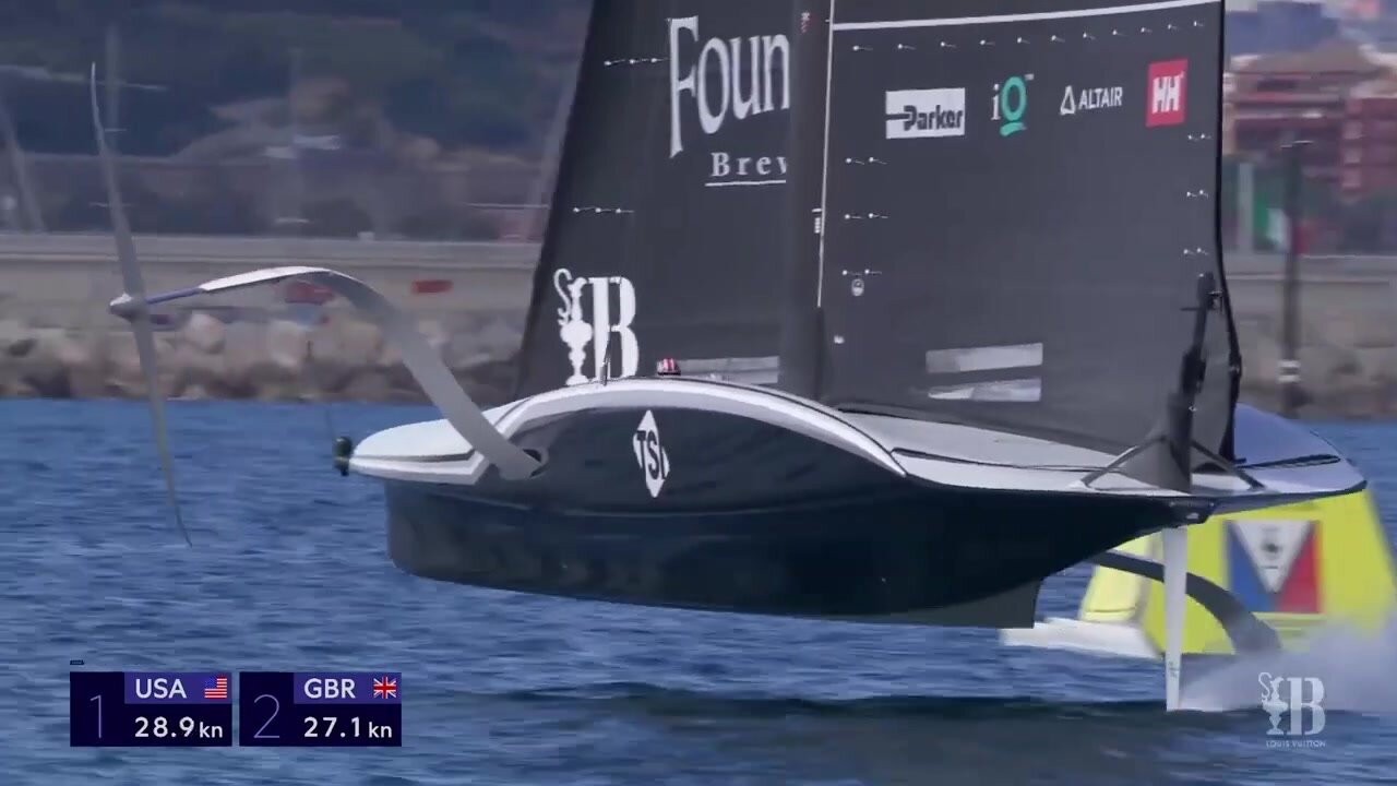 37th America's Cup Louis Vuitton Cup Day 6. ETNZ, American Magic, INEOS, French, AC V Classics more