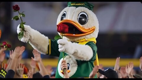 Oregon Ducks Football Music: Rose Bowl Forever (video transmission)