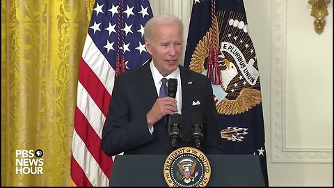 Biden Rambling: "It's Only Gonna Get Harder From Here, But It's Closer, But It's Gonna Get Harder"