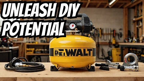 Unleash Your DIY Potential with the DEWALT Pancake Air Compressor